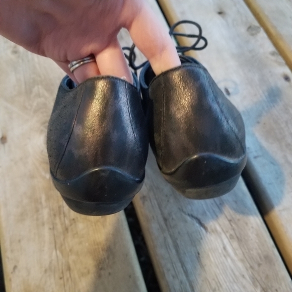 Dansko Olive Metallic Animal Print Laced Oxford 39 - Picture 6 of 11